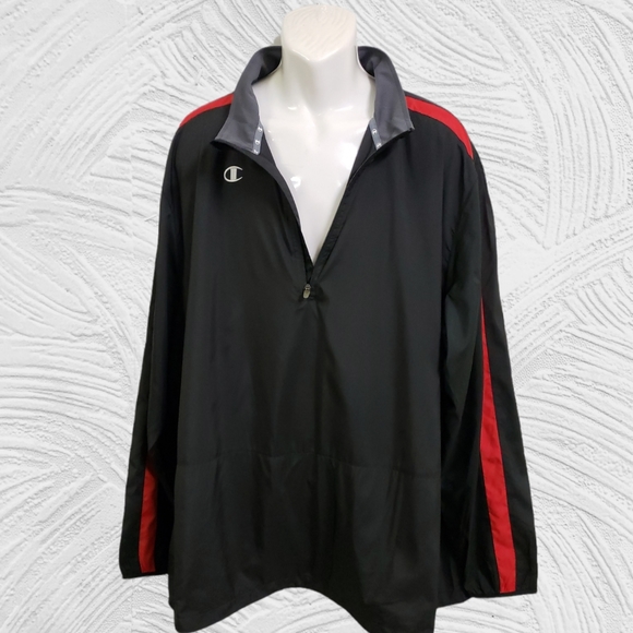 Champion Men's performance Anorak windbreaker 1/4 zip Size 3xl - Picture 1 of 9